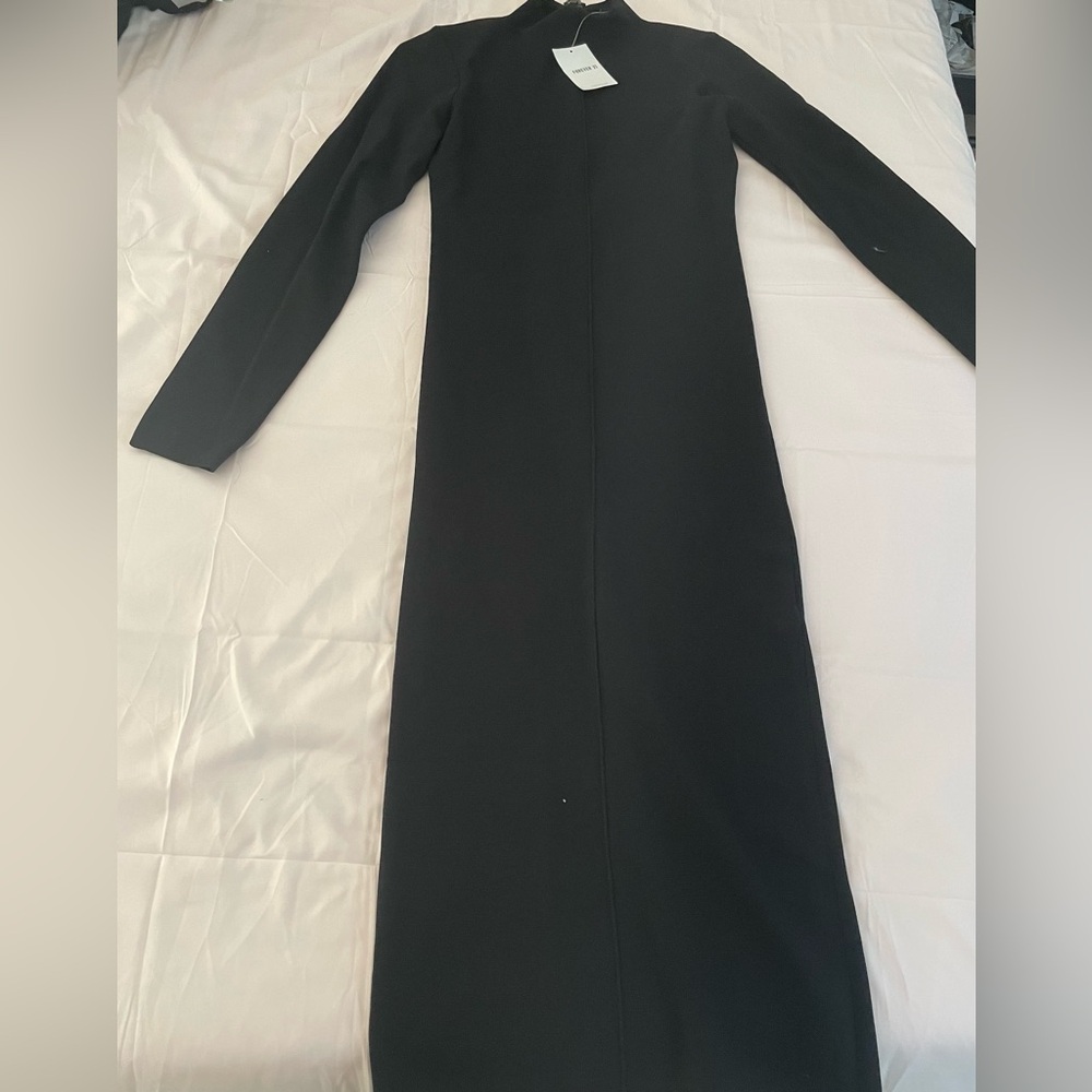 Long black dress